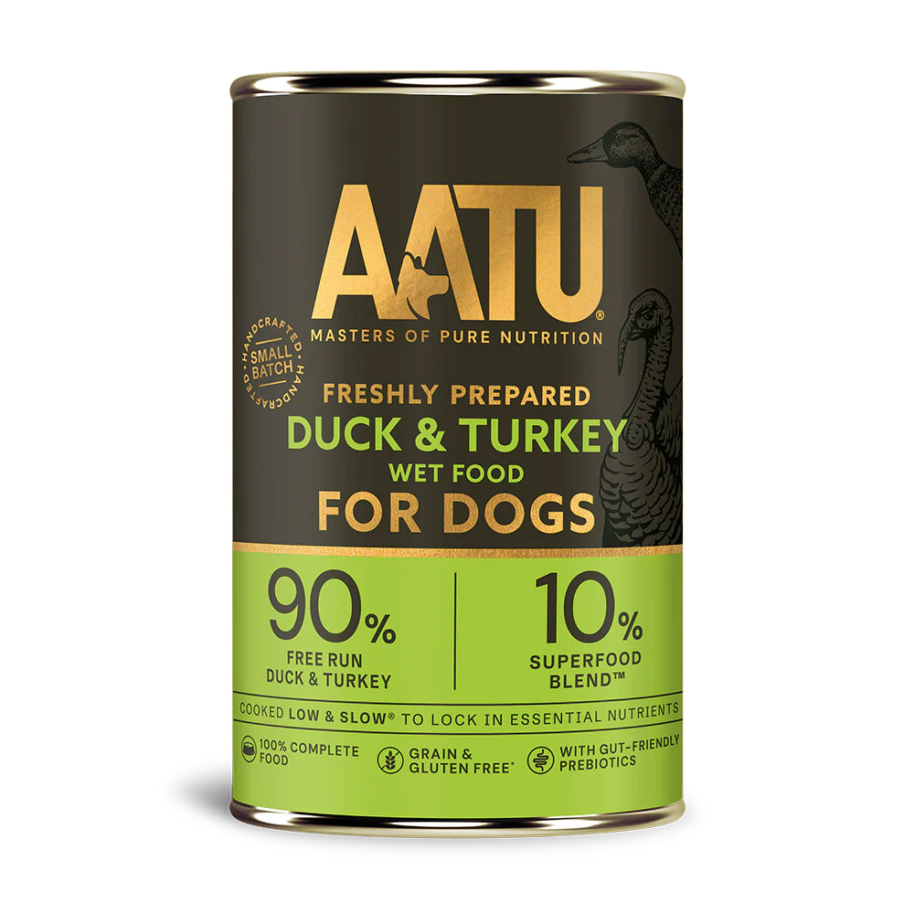 AATU Dog Duck & Turkey konzerva