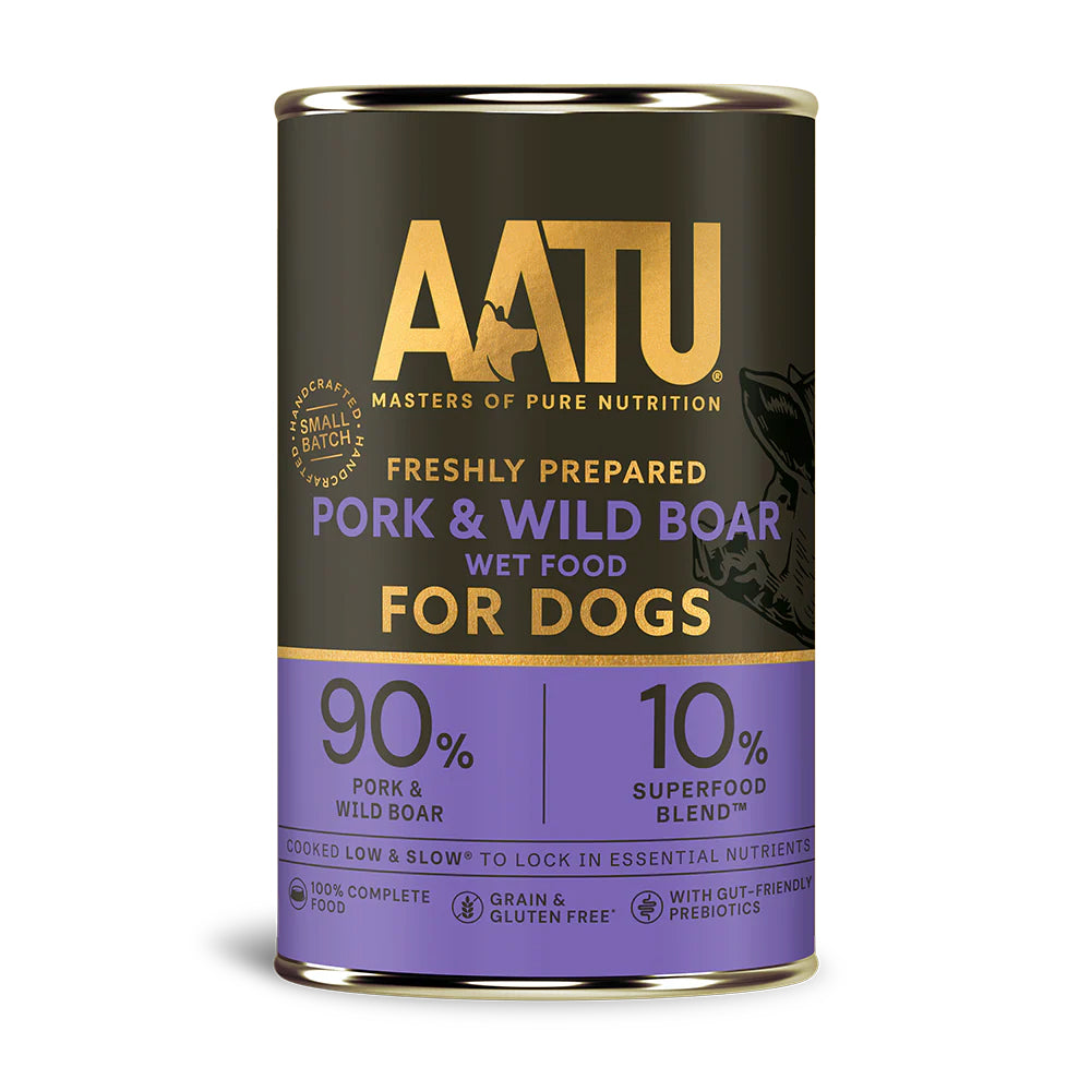 AATU Dog Pork & Wild Boar konzerva