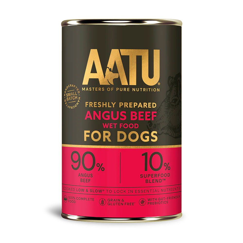 AATU Dog Angus Beef konzerva