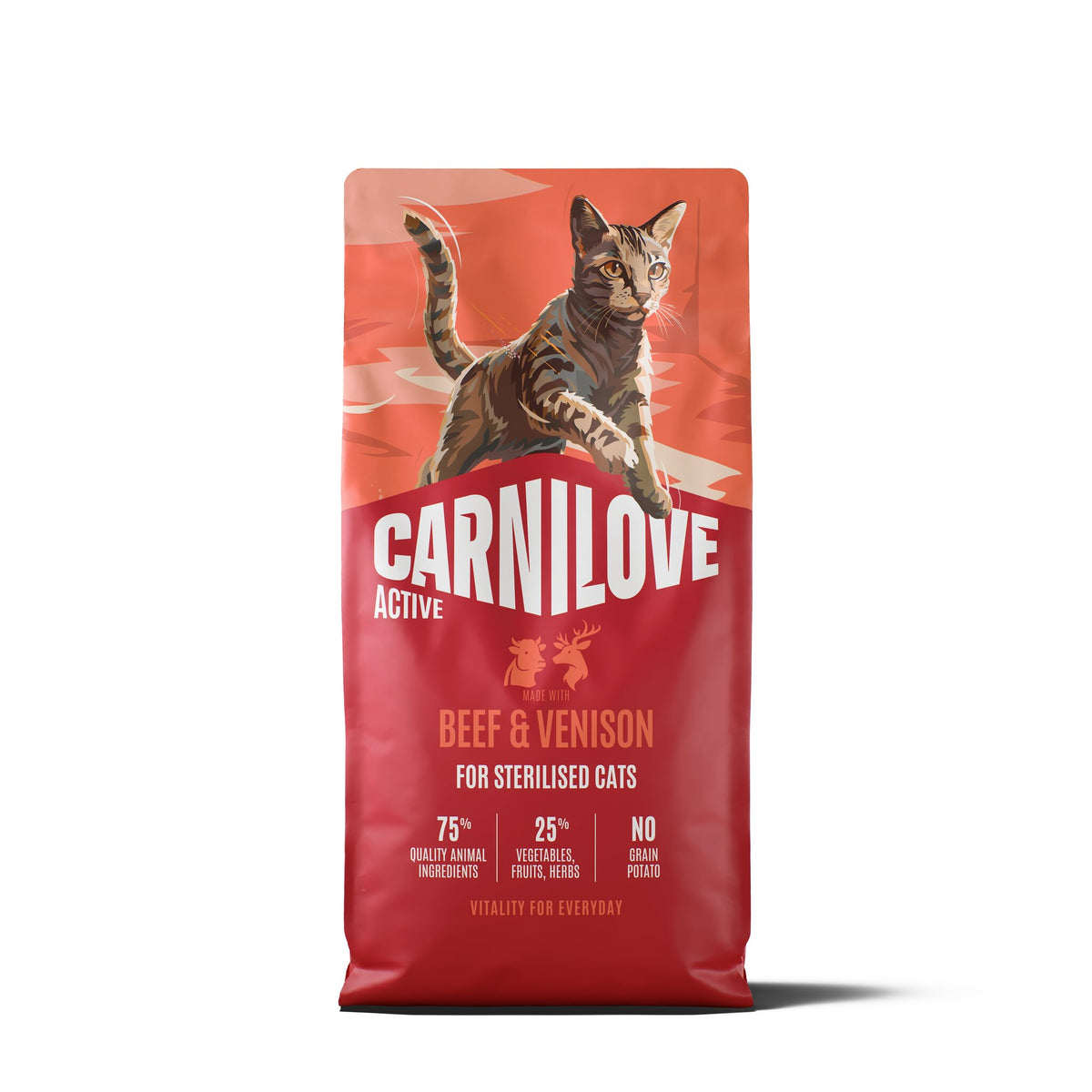 Carnilove Cat Active Dry Beef & Venison Sterilised Adult 6 kg