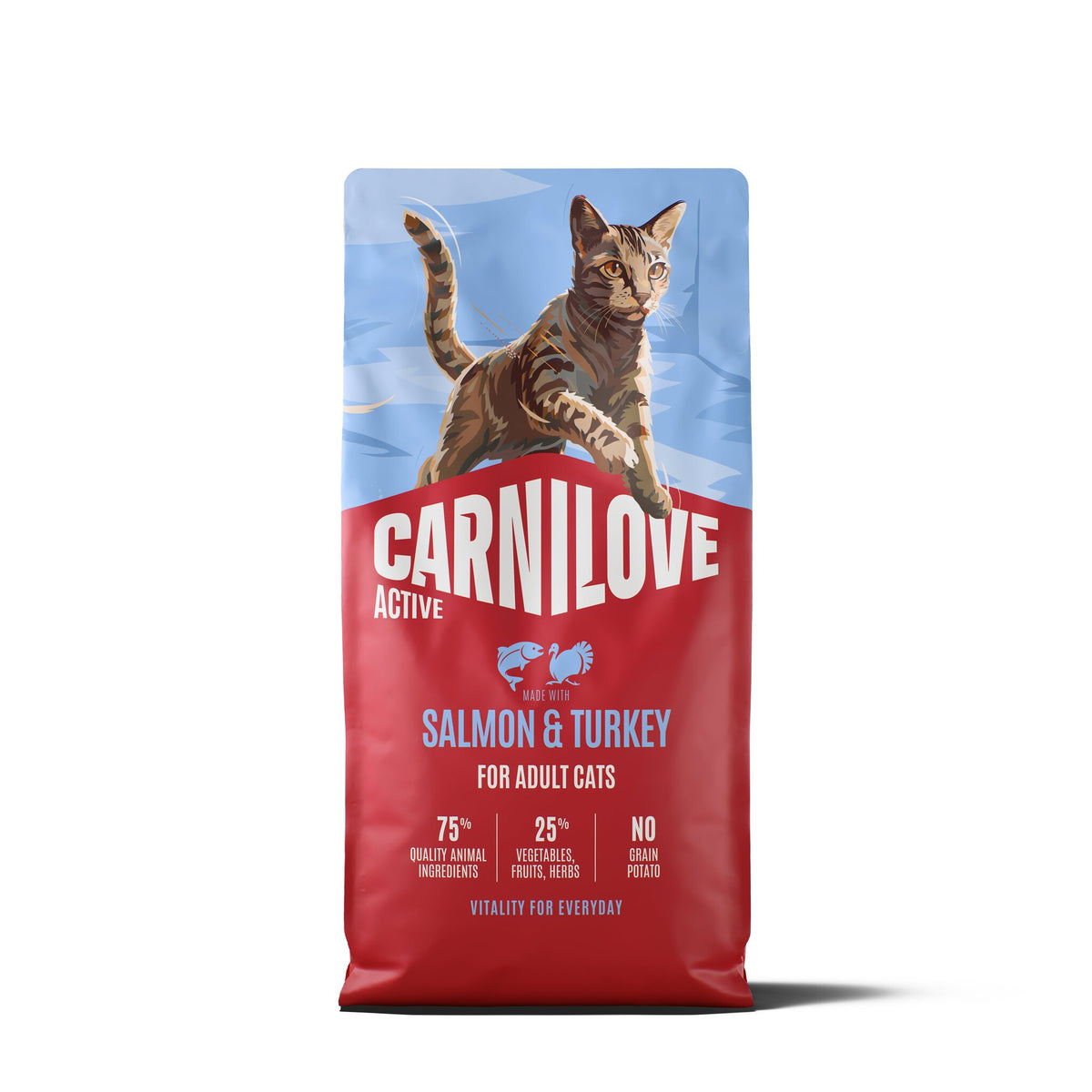 Carnilove Cat Active Dry Salmon & Turkey Adult All Breeds 6 kg