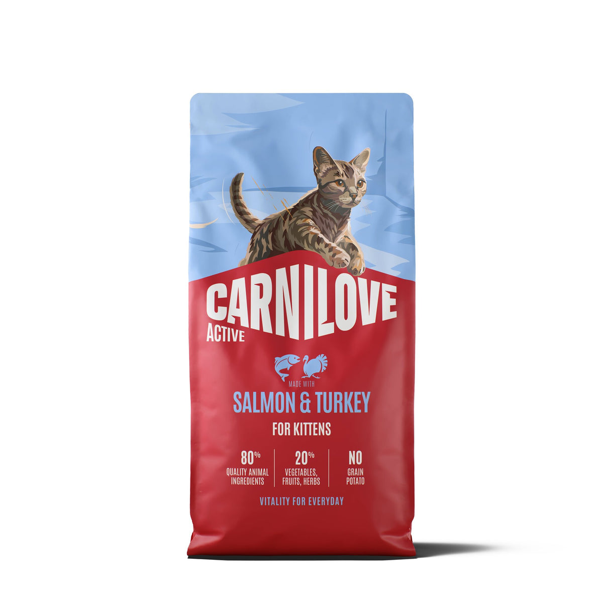 Carnilove Cat Active Dry Salmon & Turkey Kittens 6 kg