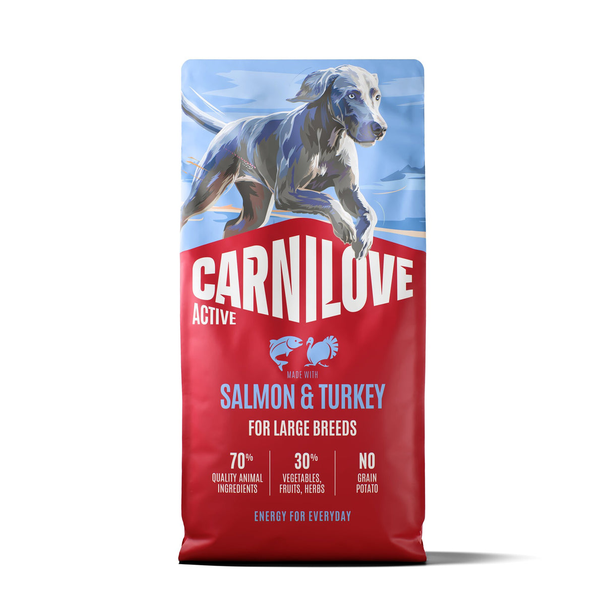 Carnilove Dog Active Dry Salmon & Turkey Adult Large Breed 12 kg