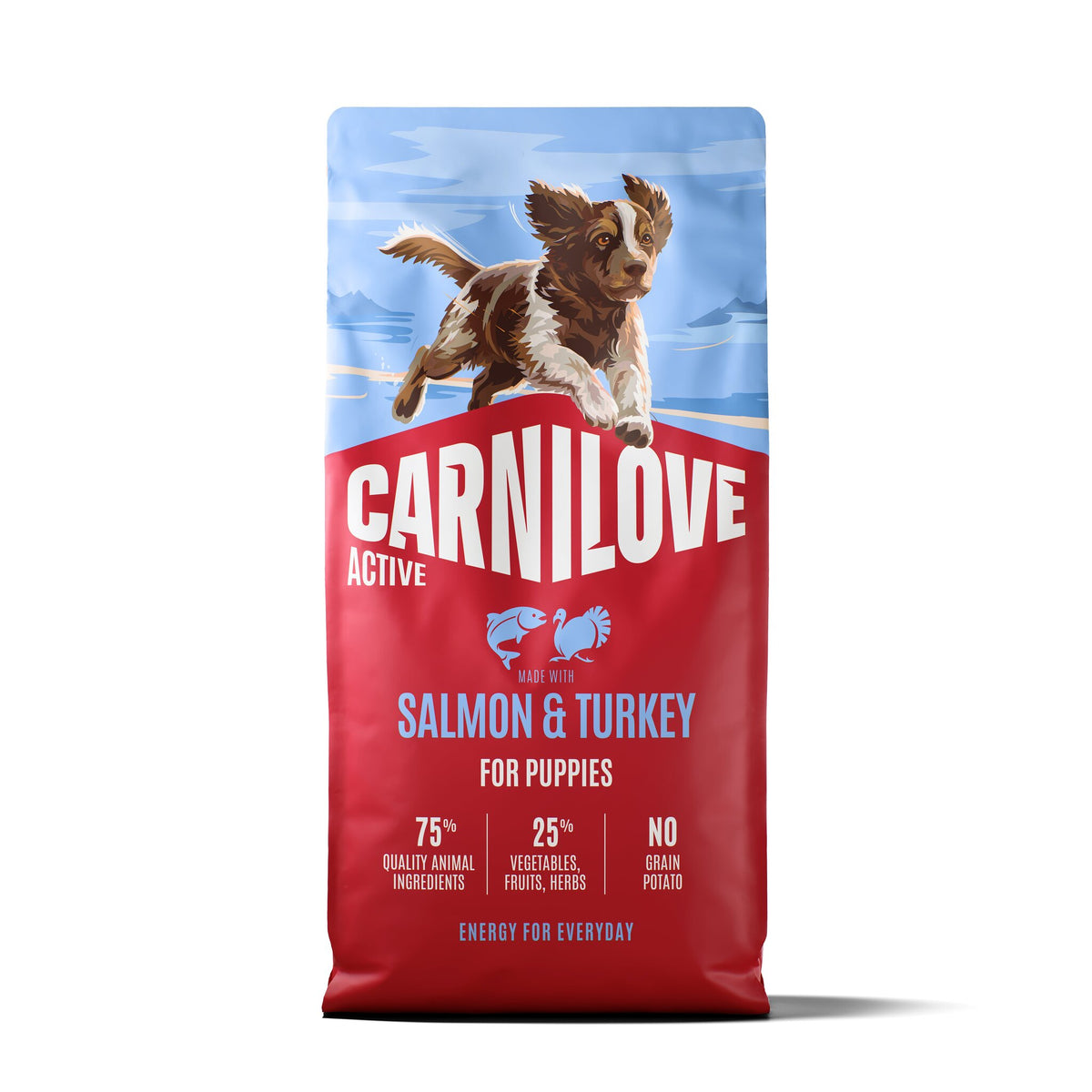 Carnilove Dog Active Dry Salmon & Turkey Puppies 12 kg