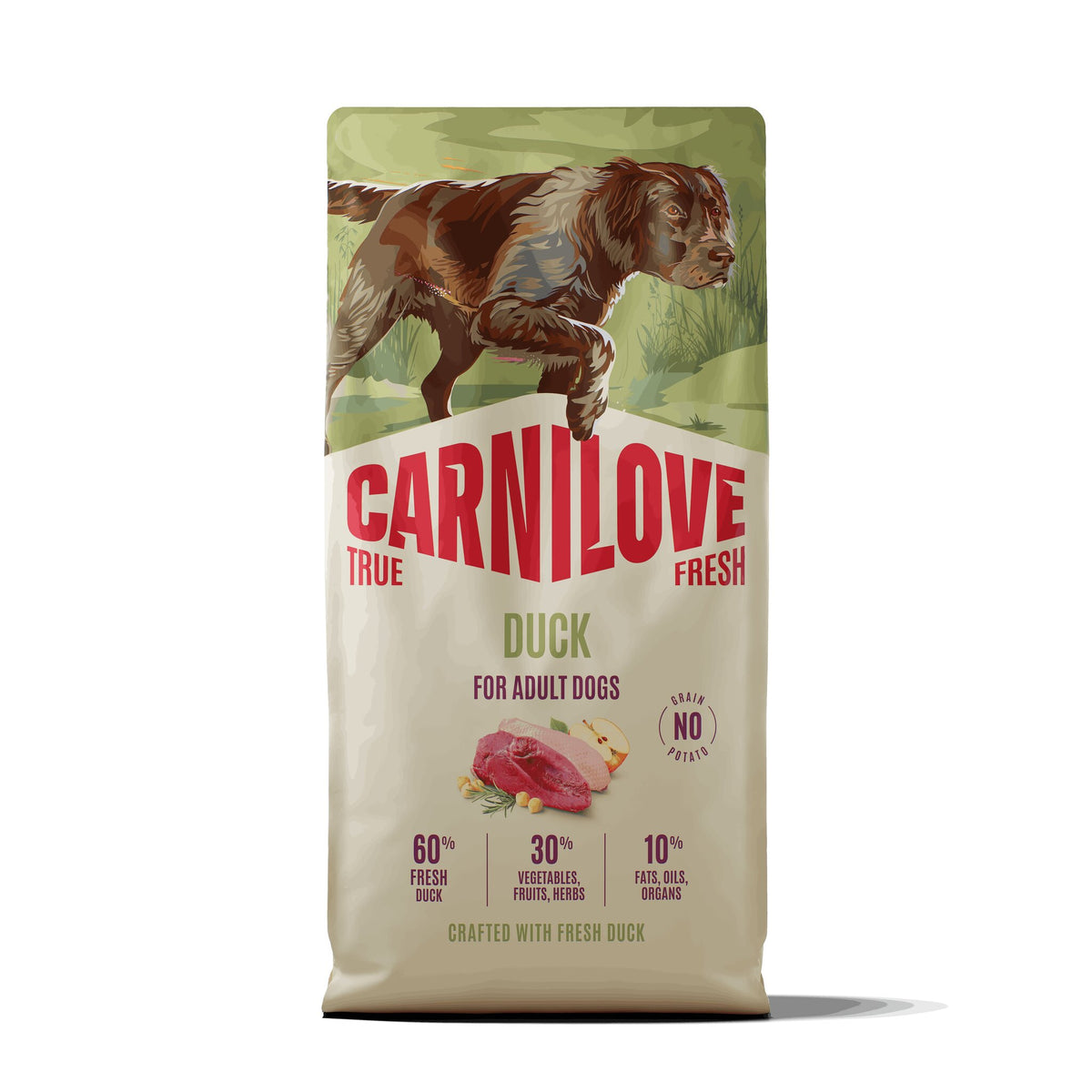 Carnilove Dog True Fresh Dry Duck Adult All Breeds 12 kg