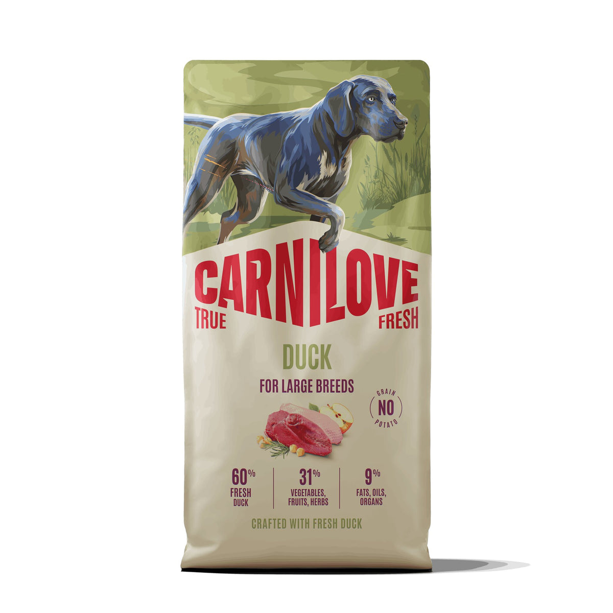 Carnilove Dog True Fresh Dry Duck Adult Large Breed 12 kg