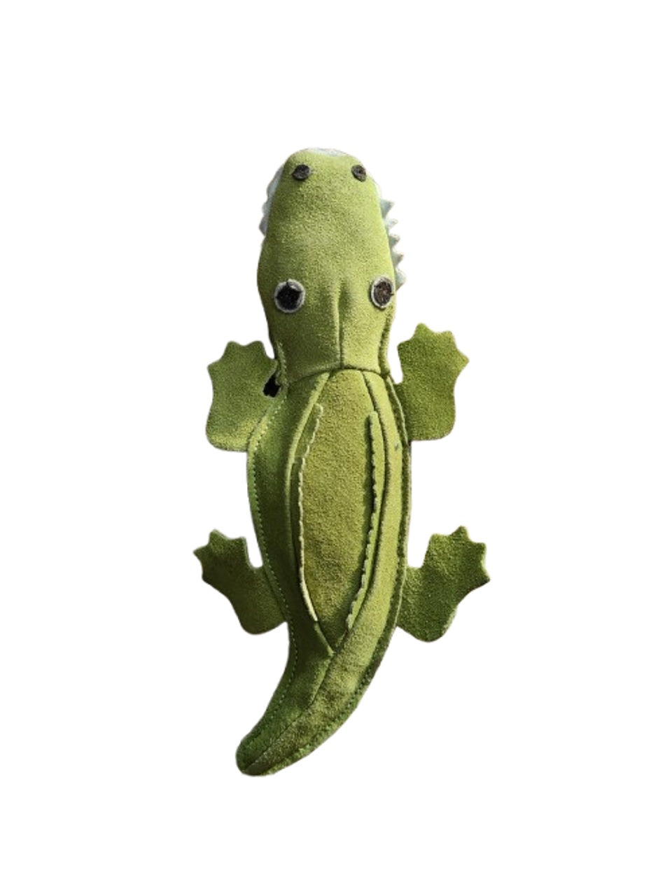 Hračka pes animALL Krokodýl kůže, zelený 31x25cm