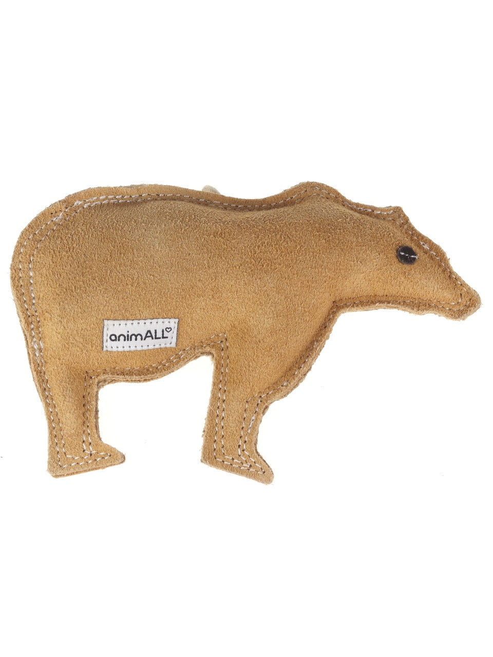 Hračka pes animALL Medvěd kůže, natural 23x16cm