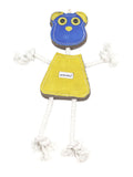Hračka pes animALL Medvěd velký kůže, barevný 35x22cm