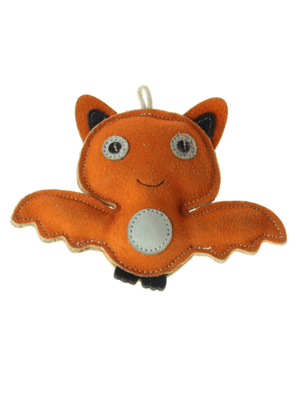 Hračka pes animALL Malý netopýr kůže, barevný 21x18cm
