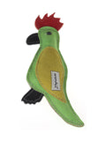 Hračka pes animALL Papoušek kůže, barevný 22cm