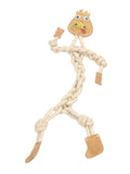 Hračka pes animALL Krůta kůže+lano Mr.Roper 47cm
