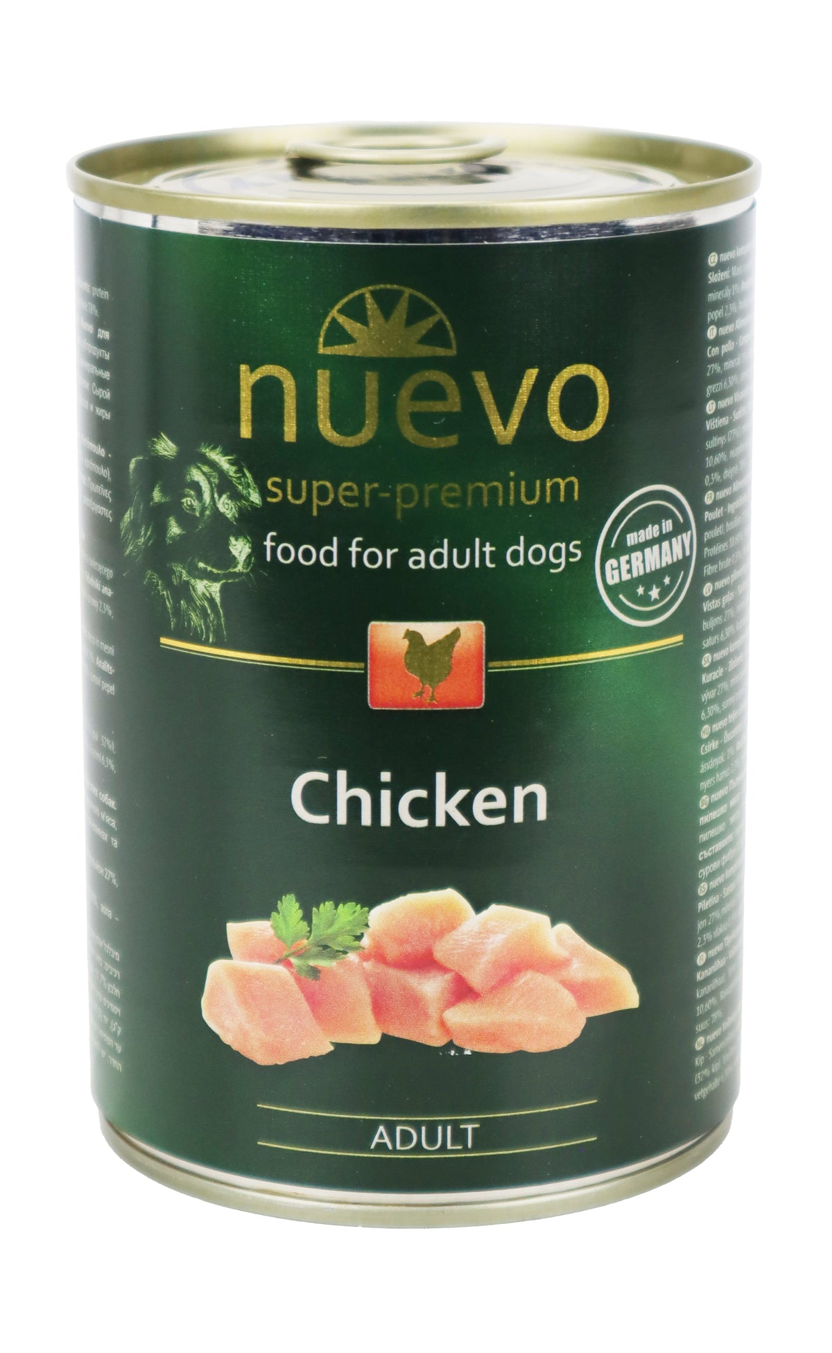 Nuevo pes Adult Kuřecí konz. 400g