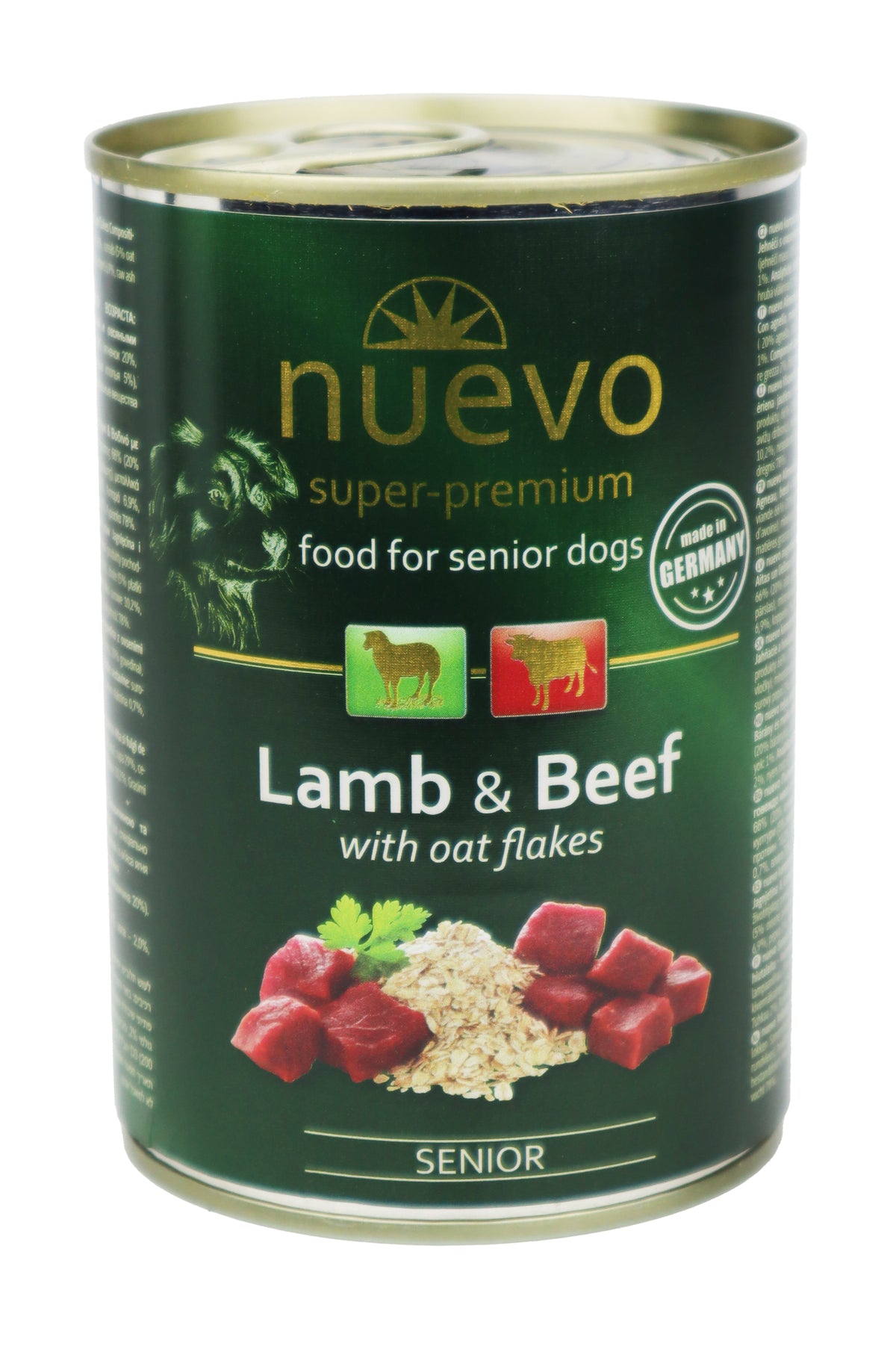 Nuevo pes Senior Jehněčí s ovesnými vl. konz. 400g