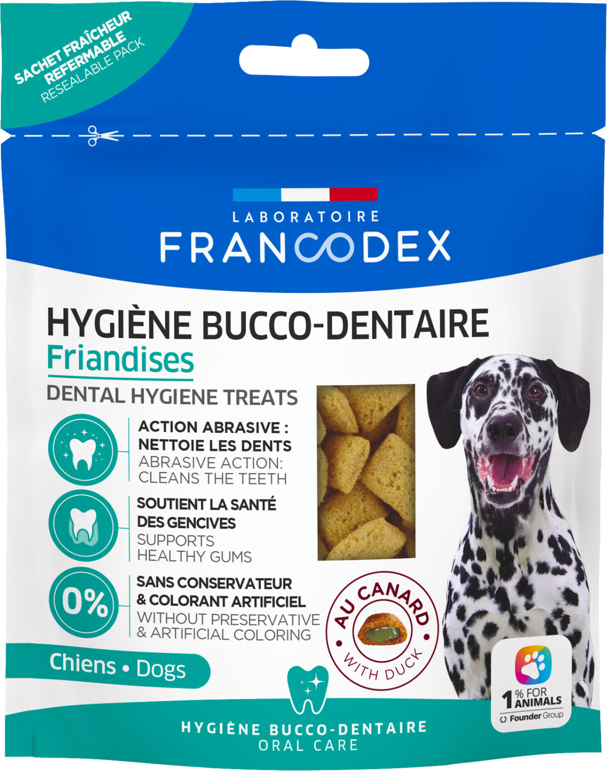 Francodex pochoutka Breath Dental pro psy 75 g