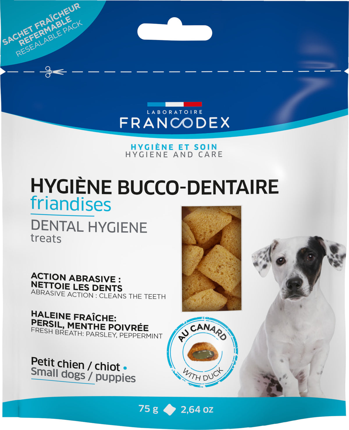 Francodex pochoutka Dental Hygiene pro štěňata 75 g