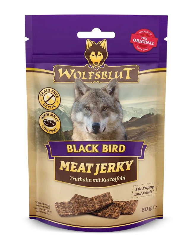 Wolfsblut Meat Jerky Black Bird 80 g